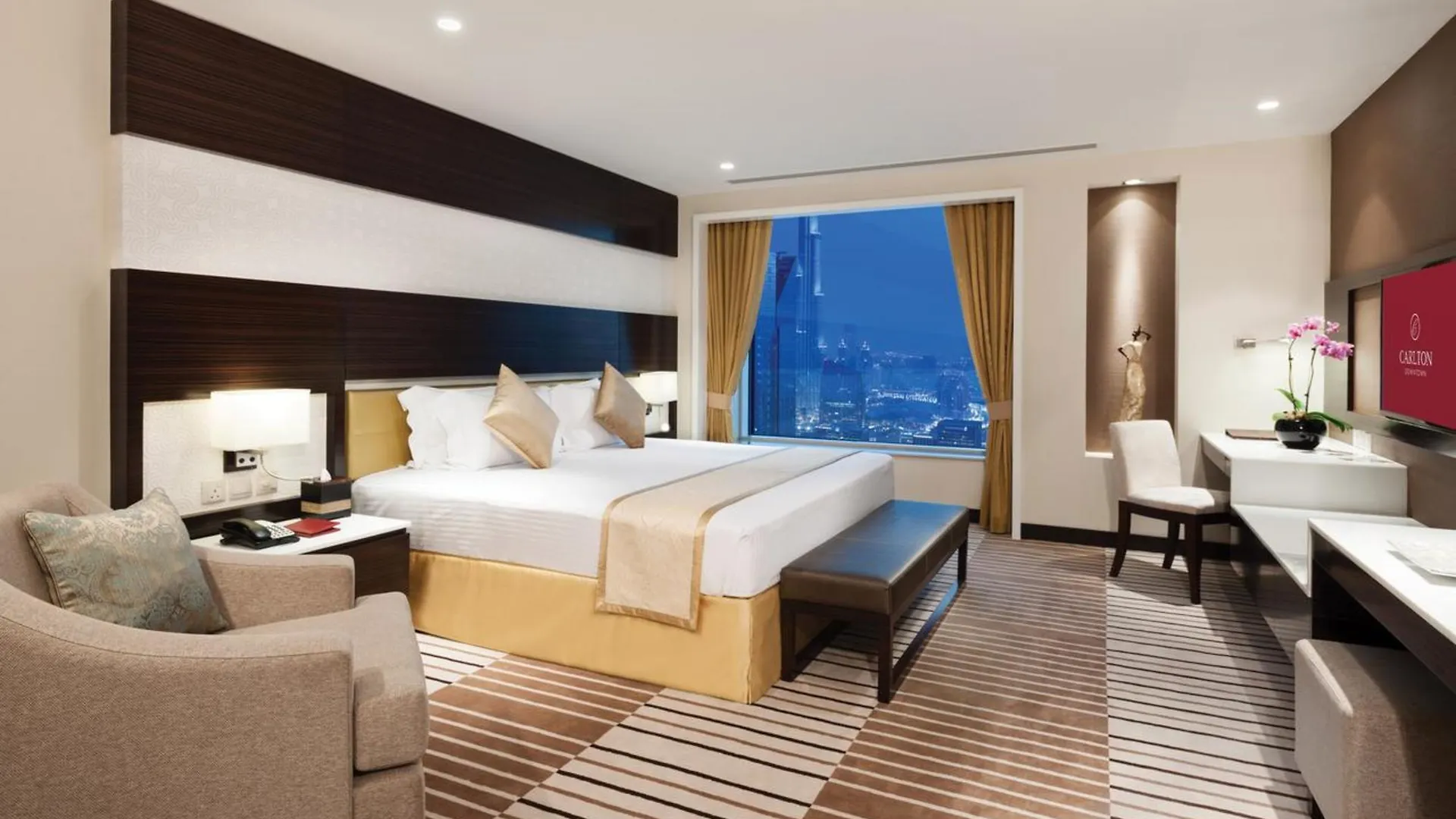 ****  Carlton Downtown Hotel Dubaj Zjednoczone Emiraty Arabskie